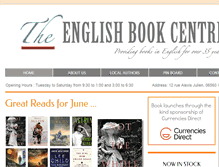 Tablet Screenshot of englishbookcentre.com